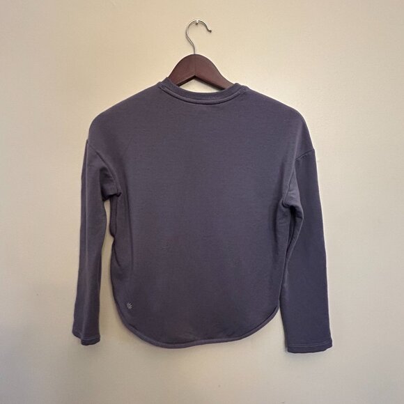 Athleta Girl Lot of 2 Long Sleeve Shirt/Sweater Purple Size M/8-10 - Picture 6 of 16
